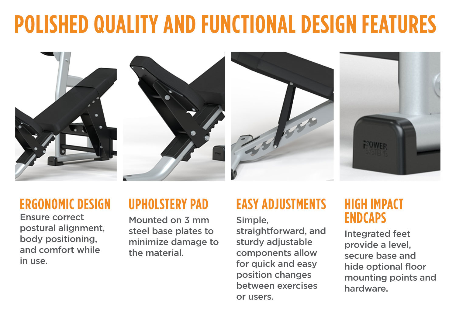 Simple adjustable weight discount bench